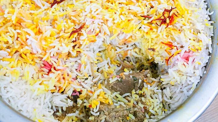 Indian Lamb Biryani