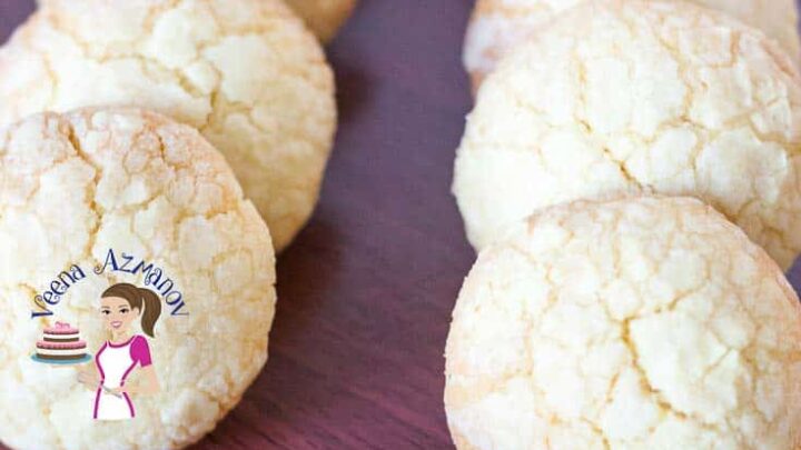 Lemon Butter Cookies aka Zesty Lemon Cookie Recipe