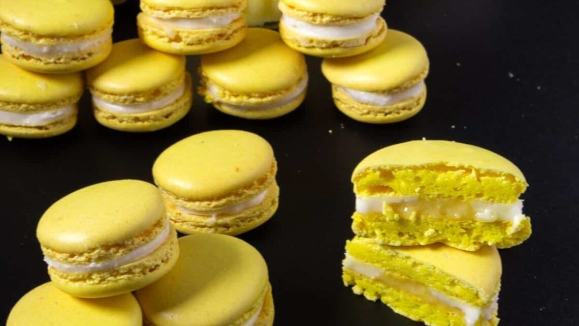 Lemon Macarons   French