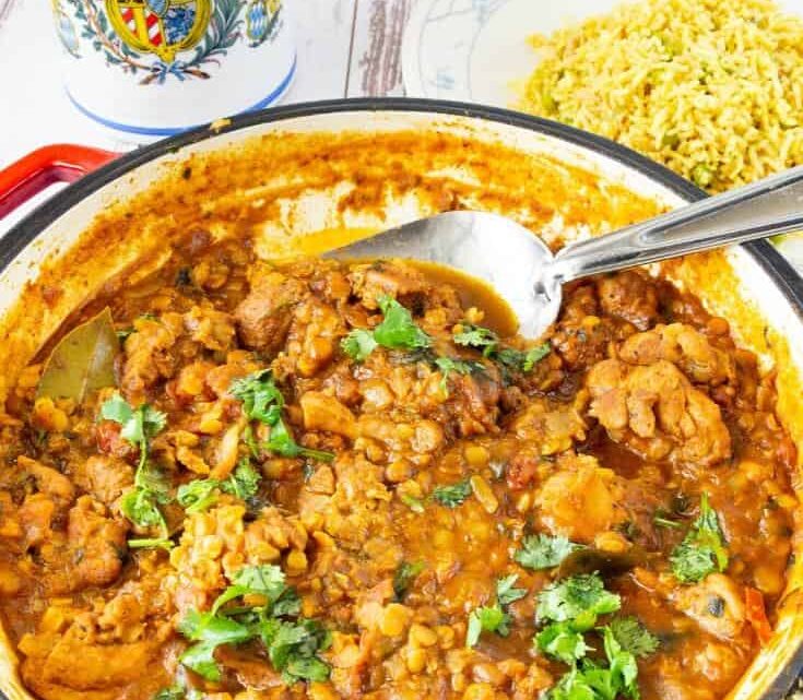 Lentil Chicken Curry