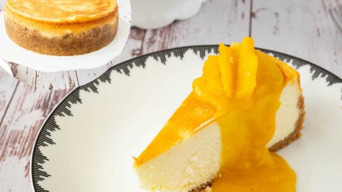 Mango Cheesecake   Baked