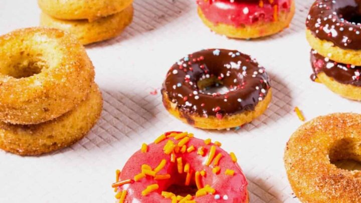 Mini Pumpkin Cake Donuts Recipe