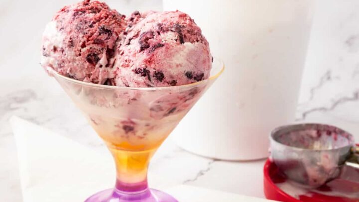 Mixed Berry Ice Cream   No Churn