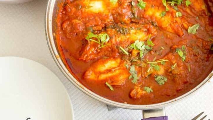 Moroccan Fish in Spicy Tomato Sauce Chraime