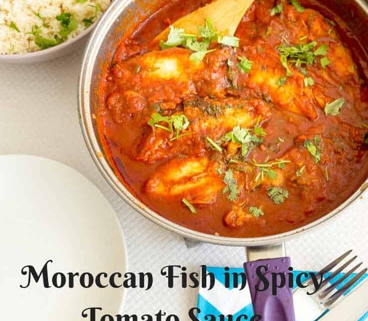 Moroccan Fish in Spicy Tomato Sauce Chraime