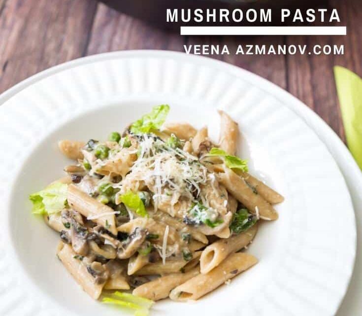 Mushroom Pasta in 15 minutes