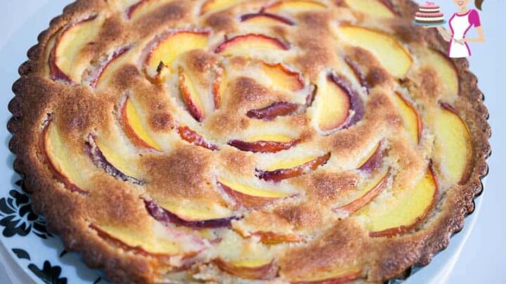 Nectarine Frangipani Tart