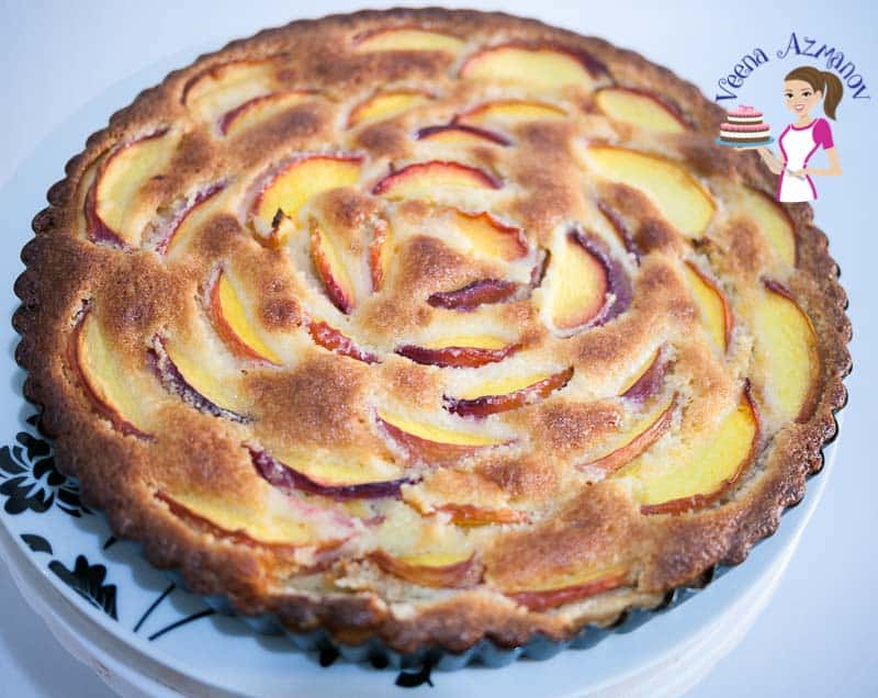 Nectarine Frangipani Tart