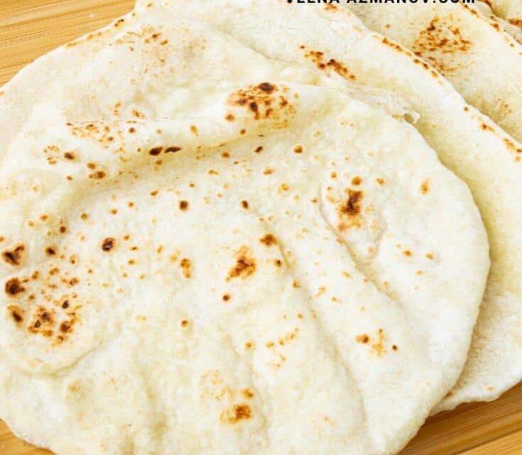 No Knead Flatbread Recipe