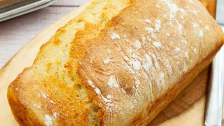 No Knead Sandwich Bread Recipe