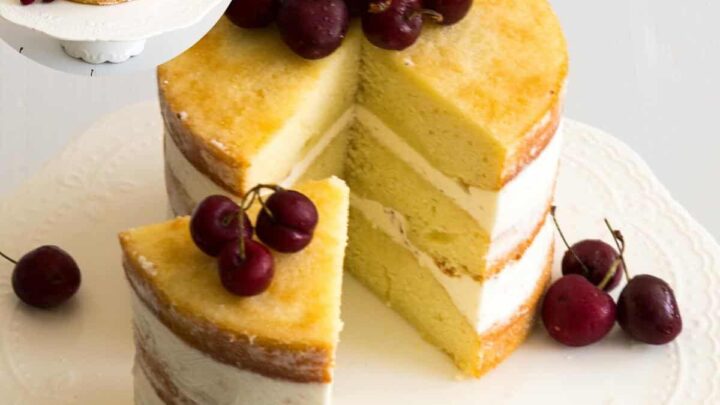 One Bowl Vanilla Cake Recipe