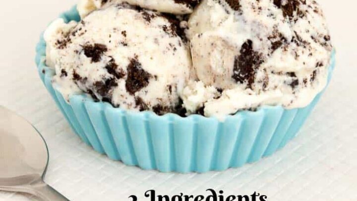 Oreo Ice Cream  No Churn