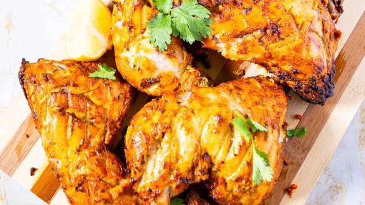 Oven Baked Indian Tandoori Chicken