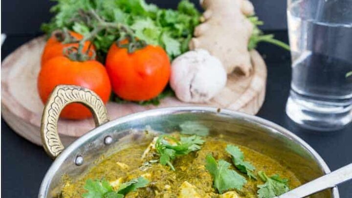 Palak Tofu Curry aka Spinach Tofu Curry