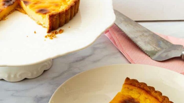 Parisian Flan  French Custard Tart