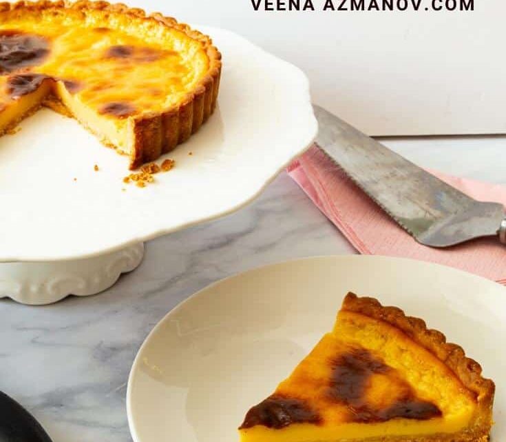 Parisian Flan  French Custard Tart