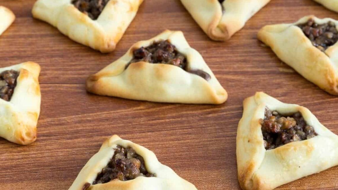 Pecan Pie Hamantaschen Cookies