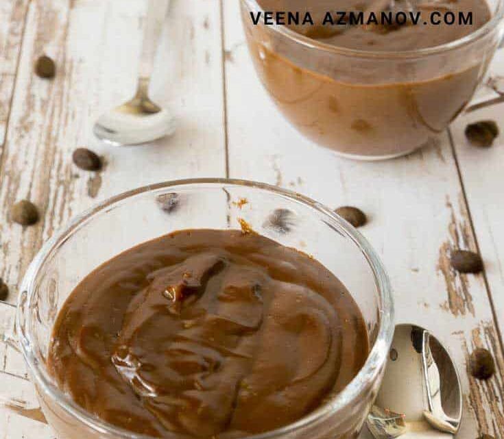 Perfect Chocolate Pudding  classic  eggless  vegan or healthy