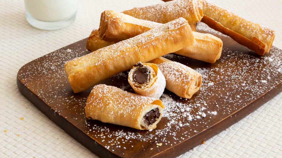 Phyllo Chocolate Cigars