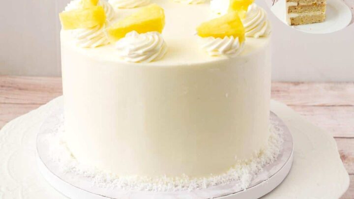 Pina Colada Cake  Pineapple Coconut Cake