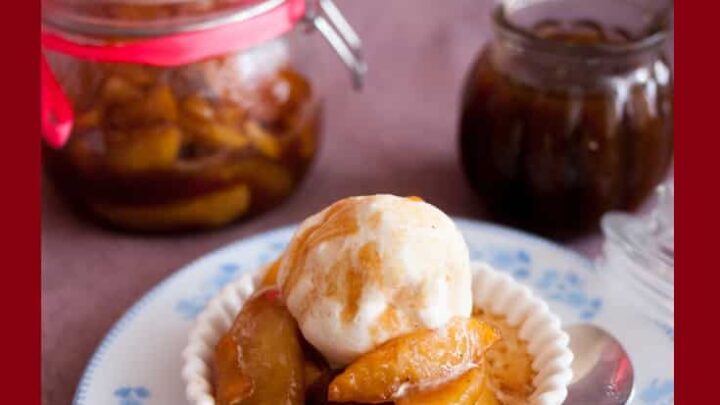 Pumpkin Spice Caramel Apple Dessert