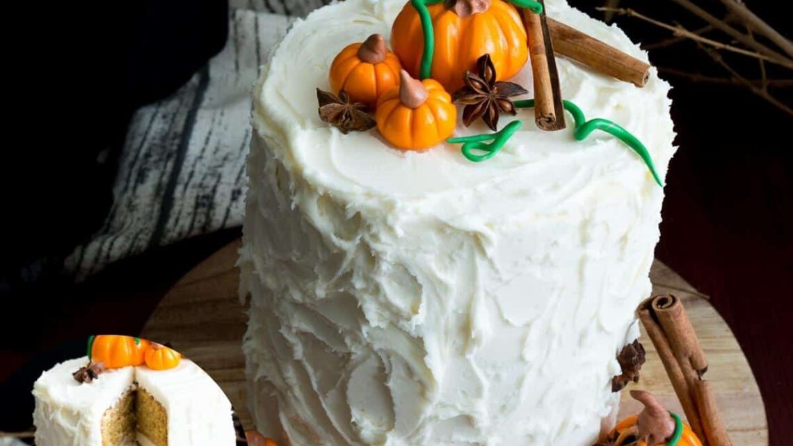 Pumpkin Spice Latte Cake