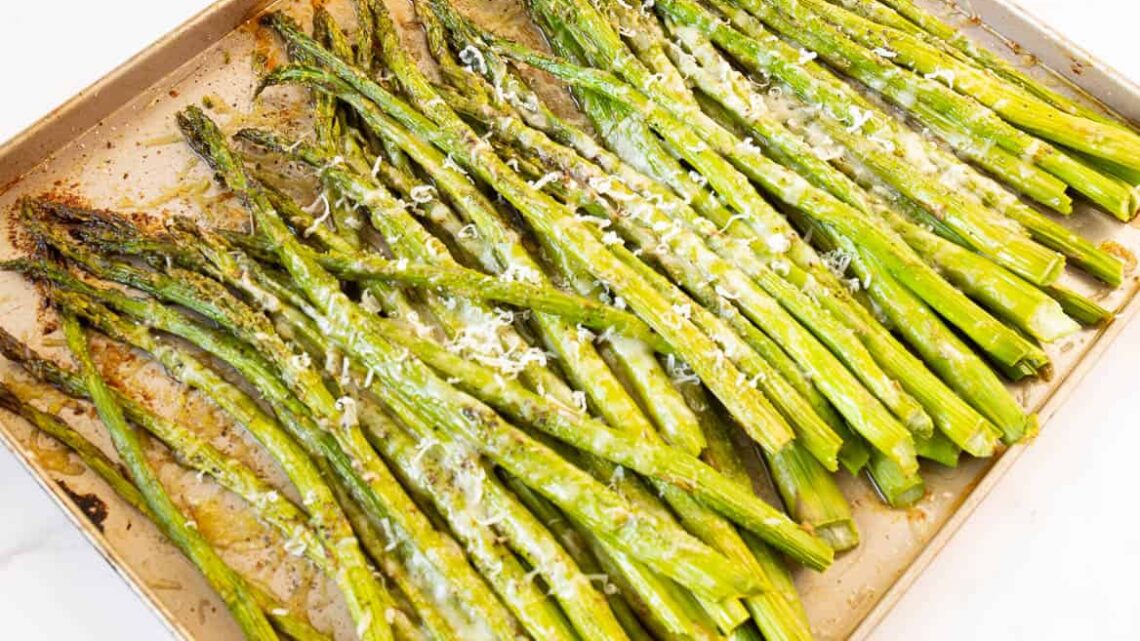 Roasted Asparagus with Parmesan