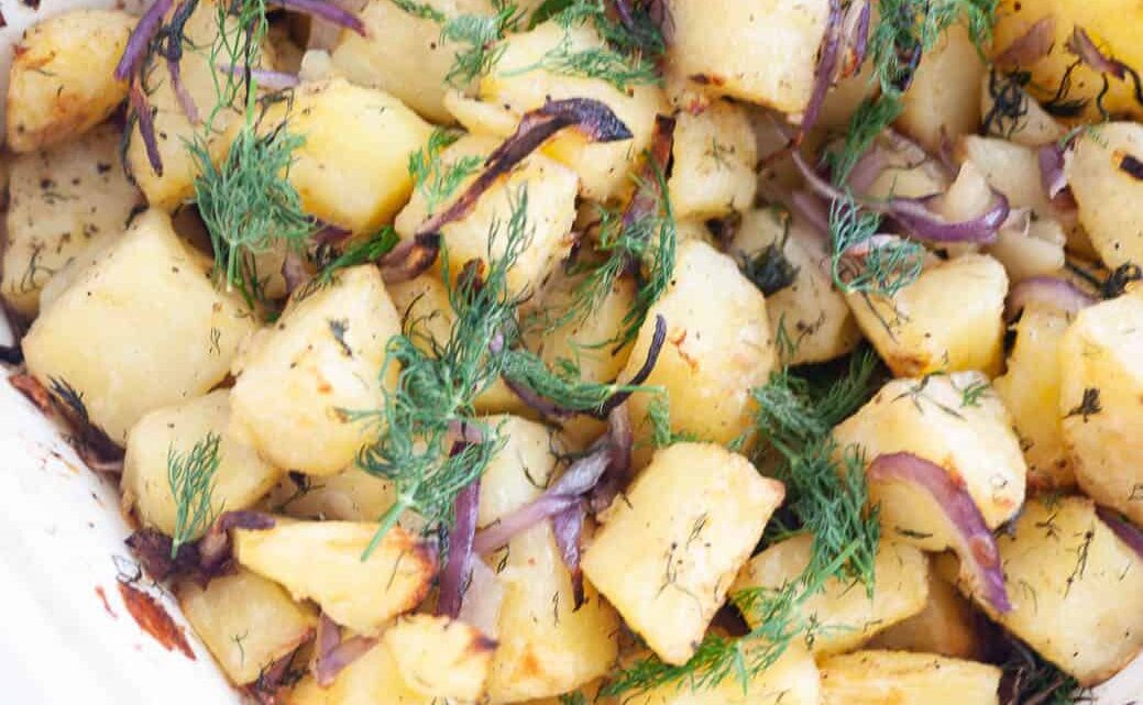 Roasted Potatoes  Lemon and Dill