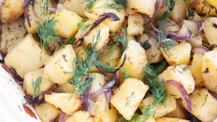 Roasted Potatoes  Lemon and Dill