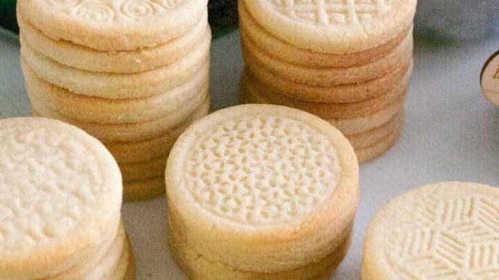 Shortbread Stamped Cookies Recipe