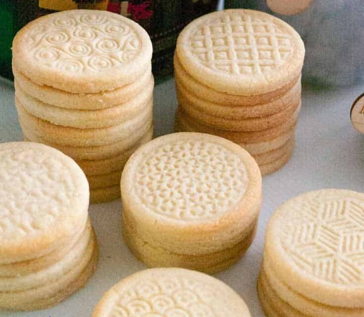 Shortbread Stamped Cookies Recipe