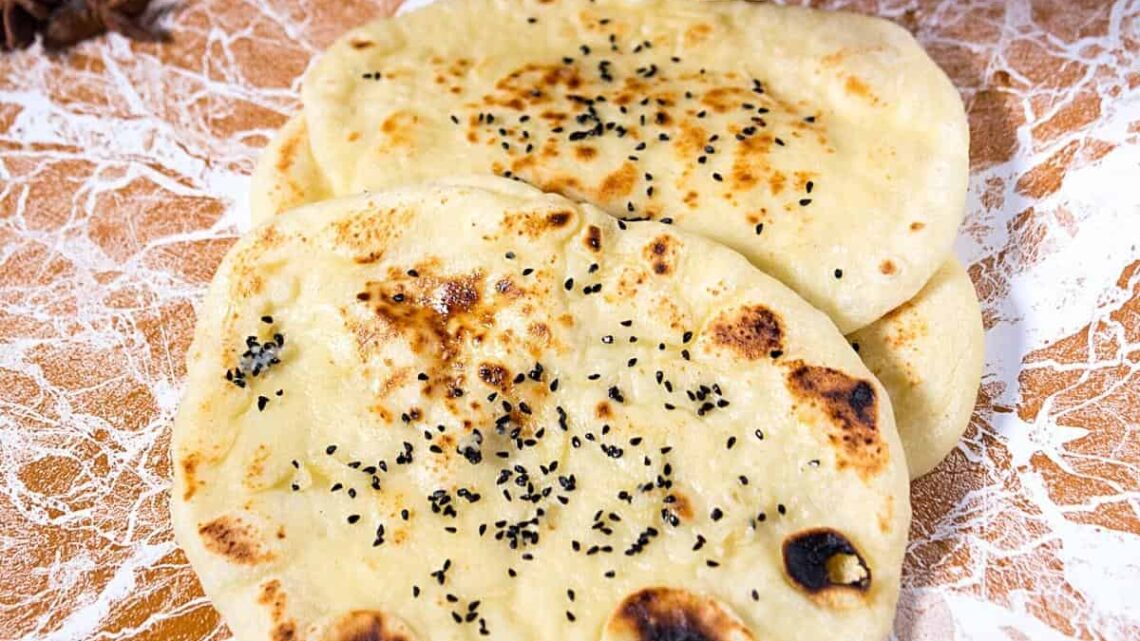 Softest Garlic Butter Naan