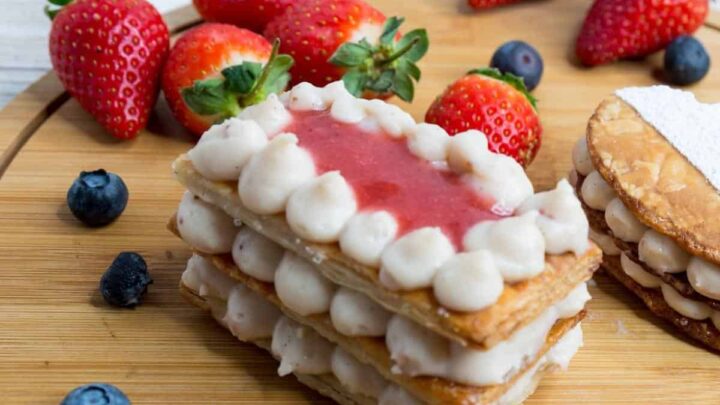 Strawberry Mille Feuille