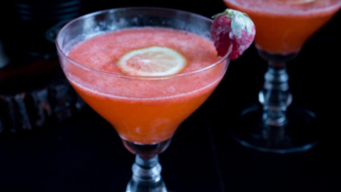 Strawberry Vodka Cocktail