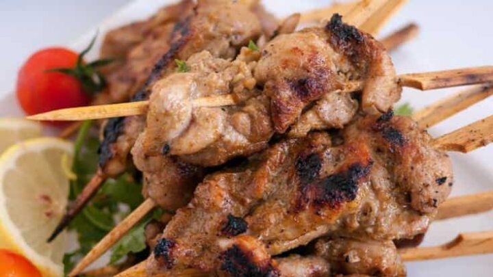 Thai Chicken Skewers in 15 minutes