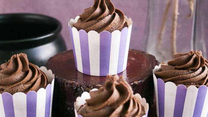 The BEST Devil s Food Chocolate Cupcakes with Dark Chocolate Frosting