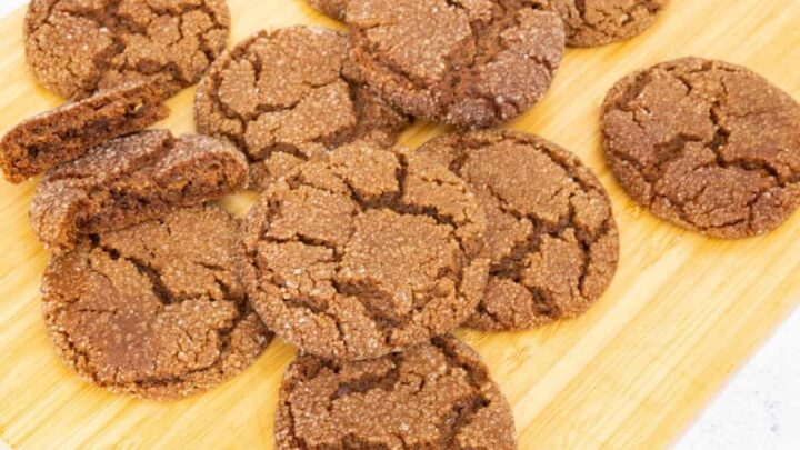 The BEST Molasses Cookie