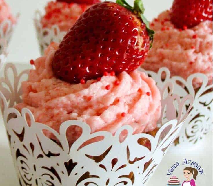 The Best Strawberry Buttercream Frosting