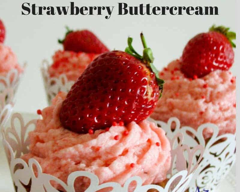 The Best Strawberry Cupcakes Recipe