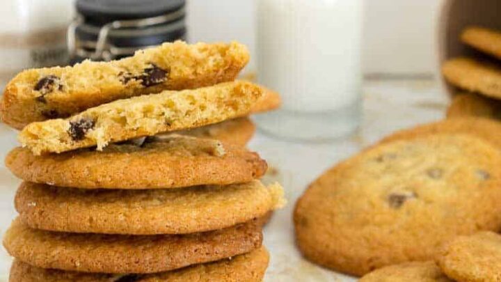 Thin Crisp Chocolate Chip Cookies