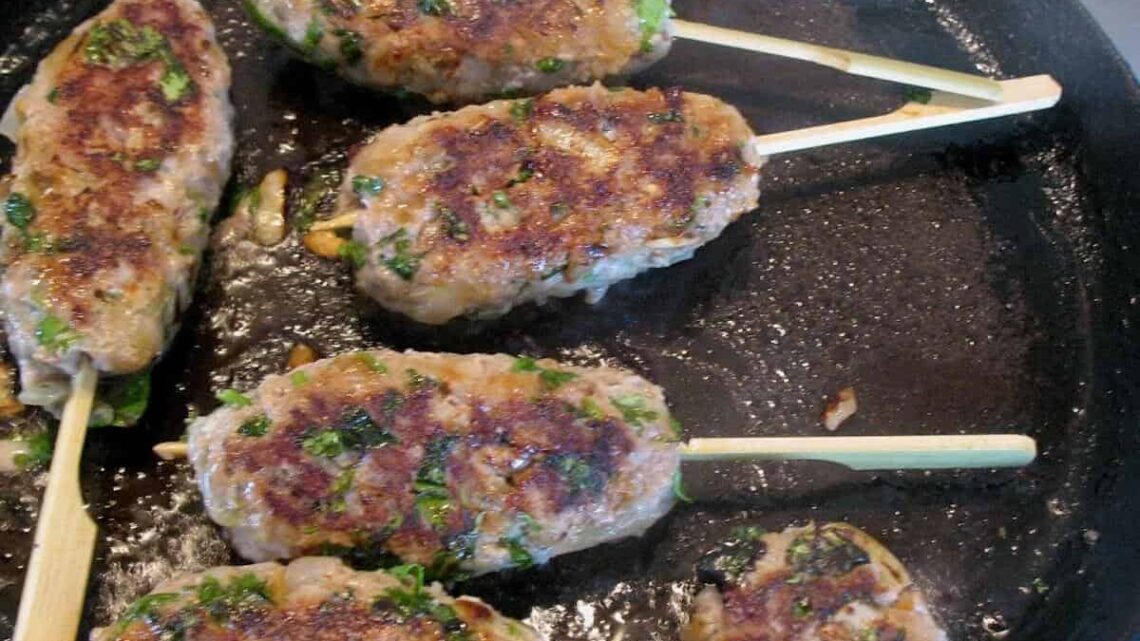 Turkey Kebabs   Ground Turkey Kebabs