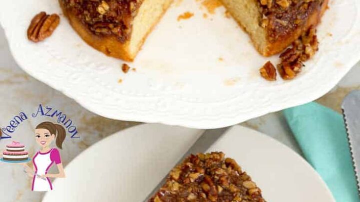 Upside Down Pecan Pie Cake