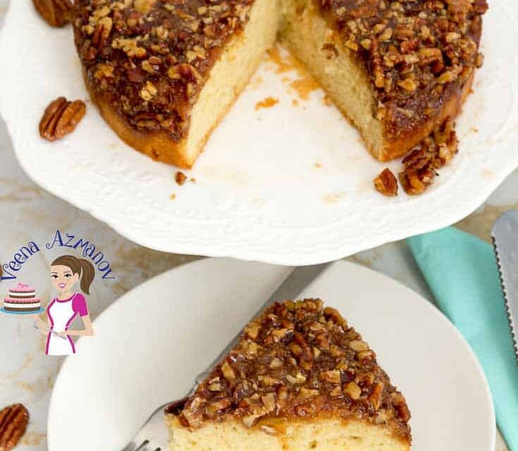 Upside Down Pecan Pie Cake