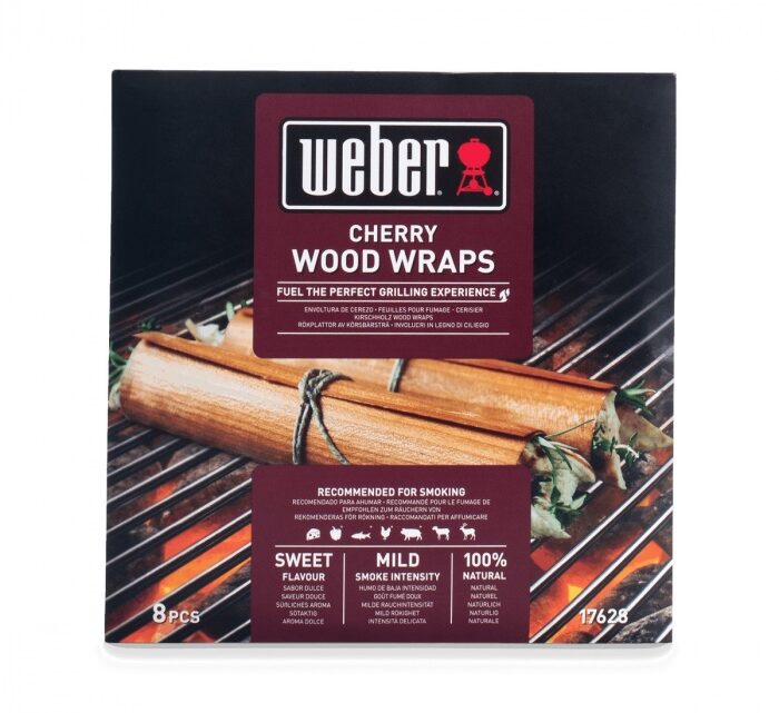 Come usare gli Cherry Wood Wrap Weber con un filetto di salmone